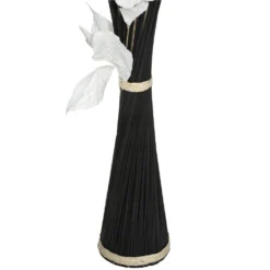 ATMOSPHERA Fagot De Fleurs Et Tiges Séchées Blanc Et Noir D. 40 X H. 150 Cm -Vert Jolie Soldes Boutique 648229d616f217.48569813