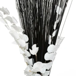 ATMOSPHERA Fagot De Fleurs Et Tiges Séchées Blanc Et Noir D. 40 X H. 150 Cm -Vert Jolie Soldes Boutique 648229d63507f2.00401655