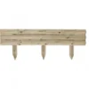 Bordure Droite - Retenue De Terre Traverse En Bois - 110xH.40 Cm -Vert Jolie Soldes Boutique 873680 1700566